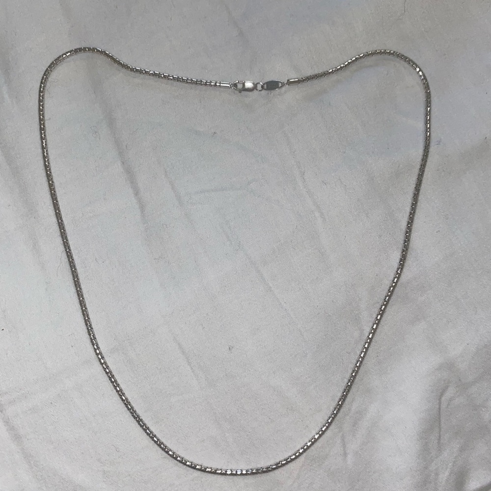 Michael Anthony 18 inch 14k White Gold Rope Necklace Chain 5g